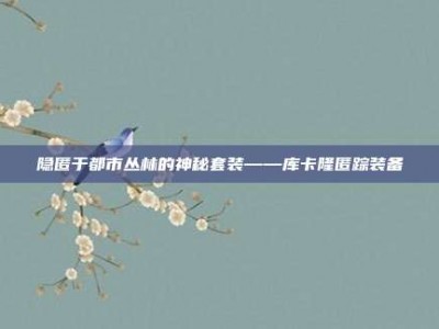 隐匿于都市丛林的神秘套装——库卡隆匿踪装备