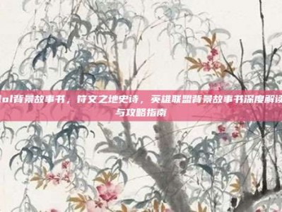 lol背景故事书，符文之地史诗，英雄联盟背景故事书深度解读与攻略指南