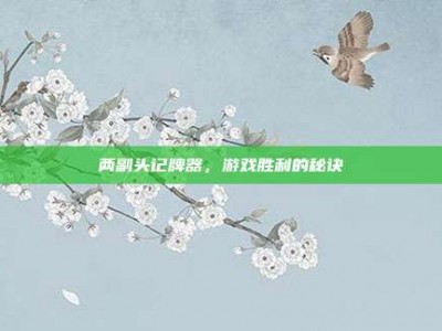 两副头记牌器，游戏胜利的秘诀