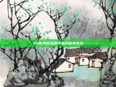 S4世界总决赛中国名额争夺战