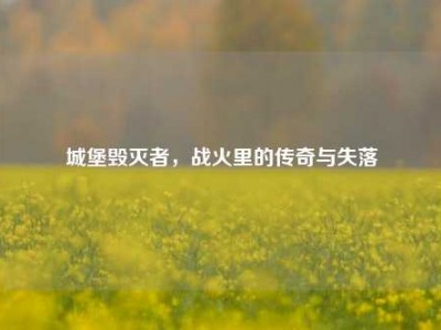 城堡毁灭者，战火里的传奇与失落