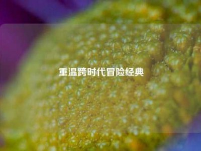 重温跨时代冒险经典