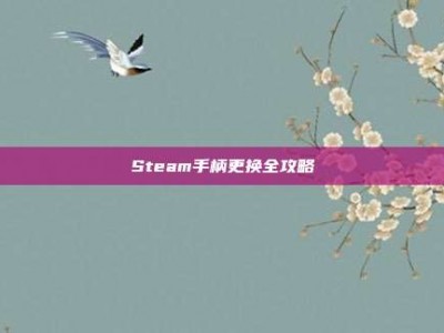 Steam手柄更换全攻略