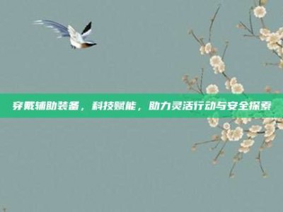 穿戴辅助装备，科技赋能，助力灵活行动与安全探索