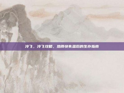 冷飞，冷飞攻略，热得快失温后的生存指南