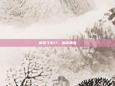 极品飞车17，最高通缉