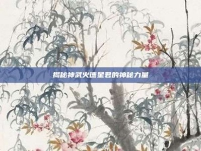 揭秘神武火德星君的神秘力量