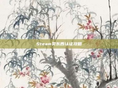 Steam卖东西认证攻略