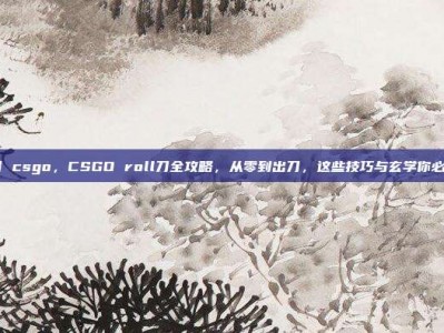 roll刀 csgo，CSGO roll刀全攻略，从零到出刀，这些技巧与玄学你必须知道