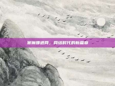赛琳娜退网，网络时代的新篇章