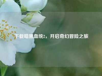 下载暗黑血统2，开启奇幻冒险之旅