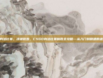 csgo身法比赛，凌波微步，CSGO身法比赛制胜全攻略—从入门到精通的进阶之路