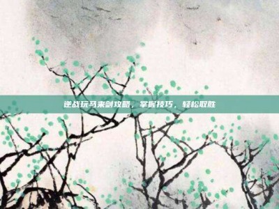 逆战玩马来剑攻略，掌握技巧，轻松取胜