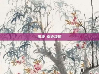 围攻砮皂寺攻略