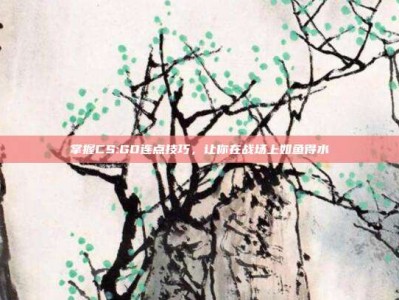 掌握CS:GO连点技巧，让你在战场上如鱼得水