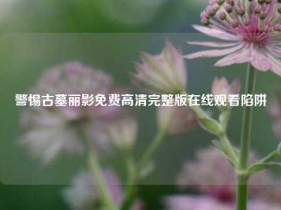 警惕古墓丽影免费高清完整版在线观看陷阱