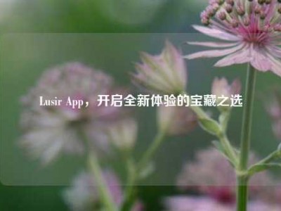 Lusir App，开启全新体验的宝藏之选