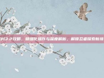 忍村3.2攻略，精细化操作与深度解析，解锁忍者探索新境界