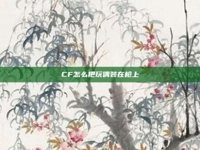 CF怎么把玩偶装在枪上