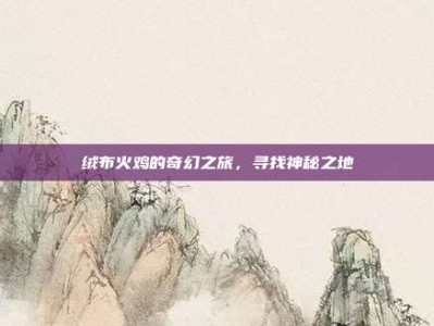 绒布火鸡的奇幻之旅，寻找神秘之地