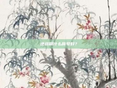 逆战刷什么称号好？