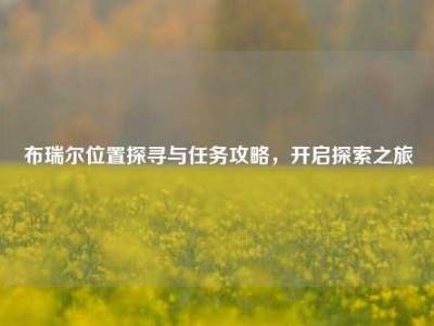 布瑞尔位置探寻与任务攻略，开启探索之旅