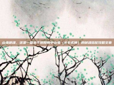 山兔御魂，这是一篇关于阴阳师中山兔（R卡式神）的御魂搭配攻略文章