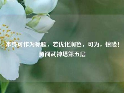 本身可作为标题，若优化润色，可为，惊险！勇闯武神塔第五层