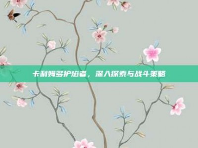 卡利姆多护焰者，深入探索与战斗策略