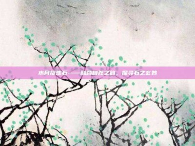 水月提炼石——融合自然之韵，探寻石之玄妙