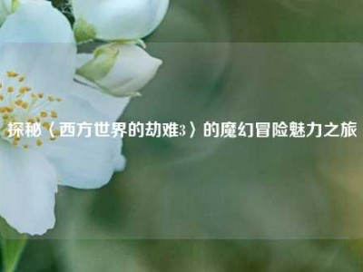 探秘〈西方世界的劫难3〉的魔幻冒险魅力之旅
