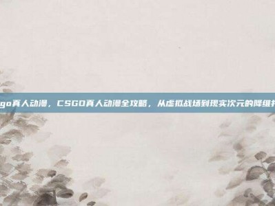 csgo真人动漫，CSGO真人动漫全攻略，从虚拟战场到现实次元的降维打击