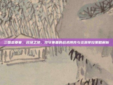 三国志要塞，名场之地，攻守兼备的战术博弈与资源掌控策略解析