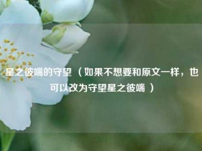 星之彼端的守望 （如果不想要和原文一样，也可以改为守望星之彼端 ）