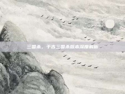 三国杀，于吉三国杀版本深度解析