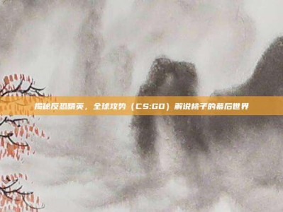 揭秘反恐精英，全球攻势（CS:GO）解说桃子的幕后世界