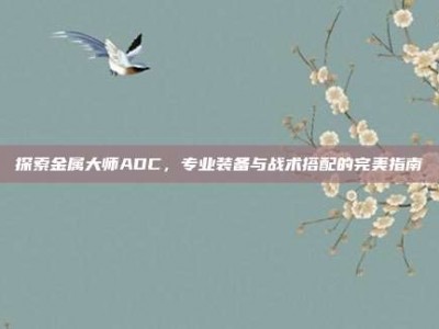 探索金属大师ADC，专业装备与战术搭配的完美指南