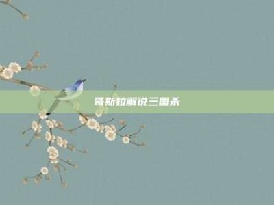 哥斯拉解说三国杀