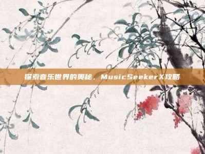 探索音乐世界的奥秘，MusicSeekerX攻略