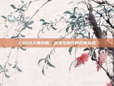 CSGO人物小凯，战术与技巧的完美结合