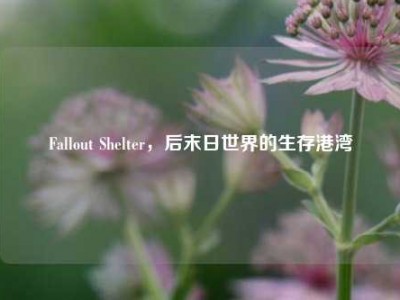 Fallout Shelter，后末日世界的生存港湾