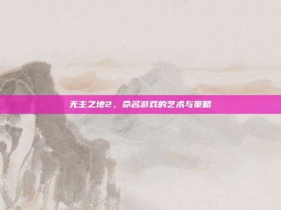 无主之地2，命名游戏的艺术与策略