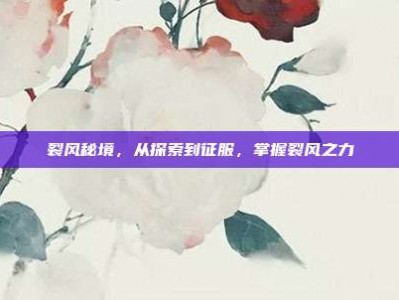 裂风秘境，从探索到征服，掌握裂风之力