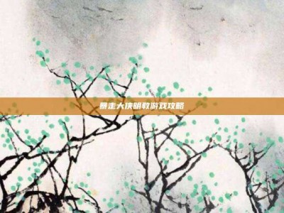 暴走大侠明教游戏攻略