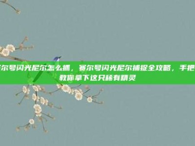 赛尔号闪光尼尔怎么抓，赛尔号闪光尼尔捕捉全攻略，手把手教你拿下这只稀有精灵