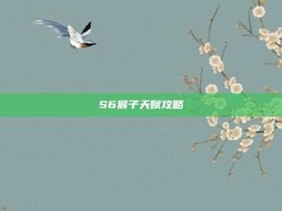 S6猴子天赋攻略
