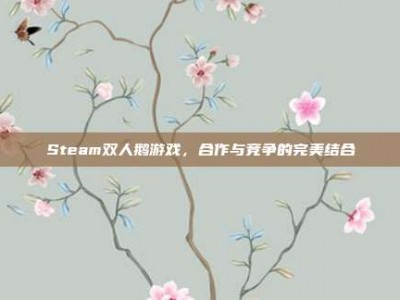Steam双人鹅游戏，合作与竞争的完美结合