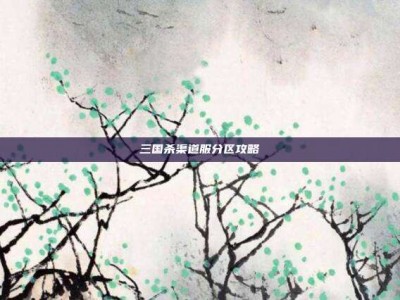 三国杀渠道服分区攻略