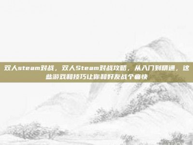 双人steam对战，双人Steam对战攻略，从入门到精通，这些游戏和技巧让你和好友战个痛快
