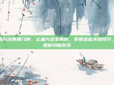 止血方法有哪几种，止血方法全解析，掌握这些关键技巧，关键时刻能救命